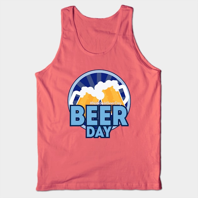 National Beer Day Tank Top by neomuckel